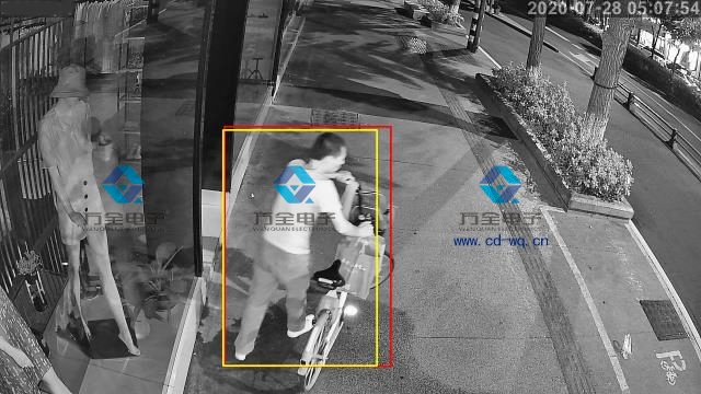 AI人形識(shí)別監(jiān)控系統(tǒng)夜間紅外補(bǔ)光識(shí)別效果 AI人形識(shí)別監(jiān)控系統(tǒng)夜間紅外補(bǔ)光識(shí)別效果